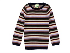 FUB knit multi stripe merino wool